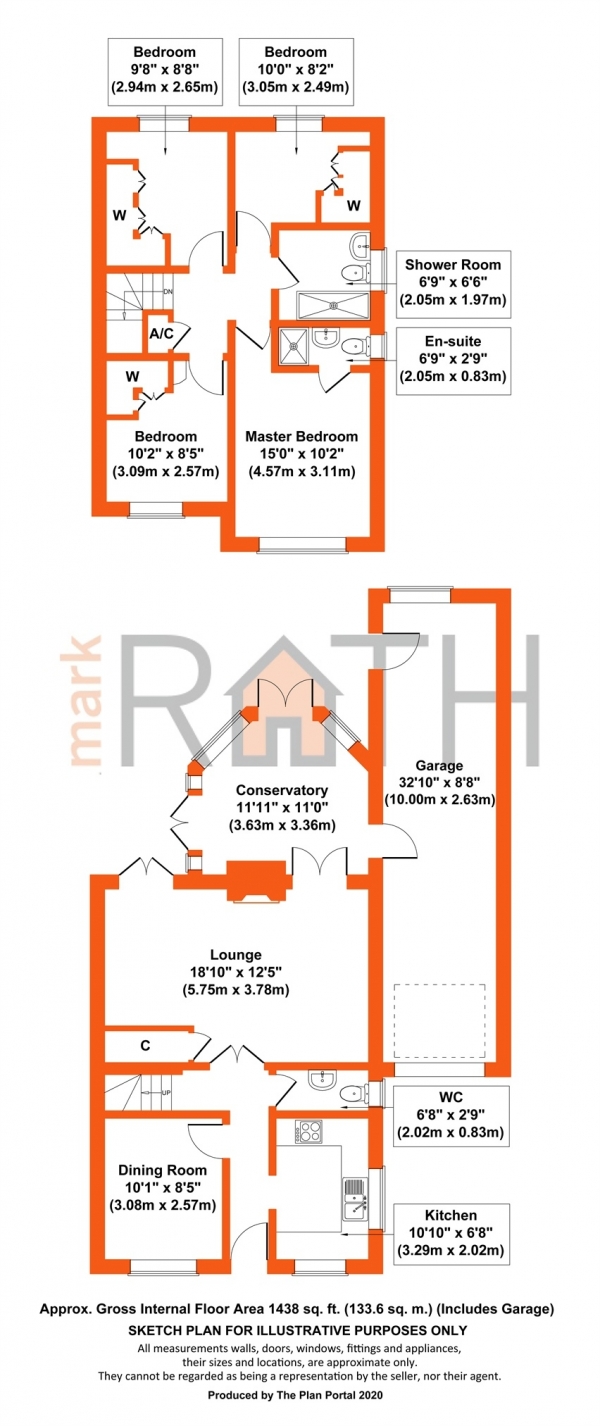 Floor Plan Image for 4 Bedroom Detached House for Sale in Trent Close, WOKINGHAM, Berkshire