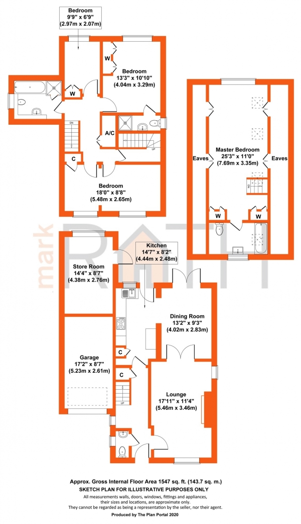 Floor Plan Image for 5 Bedroom Detached House for Sale in Buttercup Close, Wokingham, Berkshire