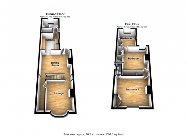 Floor Plan Image for 3 Bedroom Property for Sale in Assurance Place, Belvedere ** VIDEO & 3D FLOORPLAN AVAILABLE **