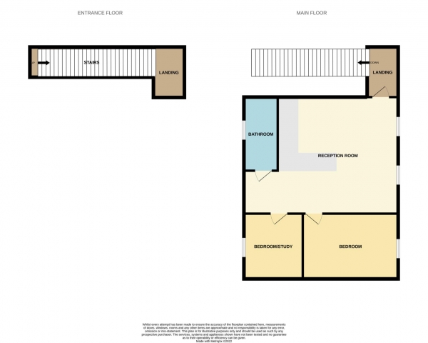 Floor Plan Image for 1 Bedroom Flat to Rent in High Street, Pangbourne,