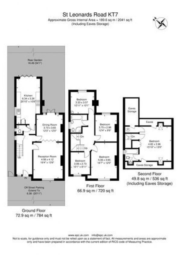 Floor Plan Image for 5 Bedroom Semi-Detached House for Sale in St Leonard`s Road, Thames Ditton - Open day Saturday 9th of October by appointment