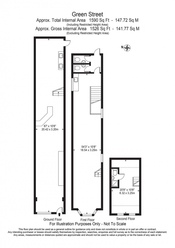 Floor Plan Image for Commercial Property for Sale in Green Street, Forest Gate