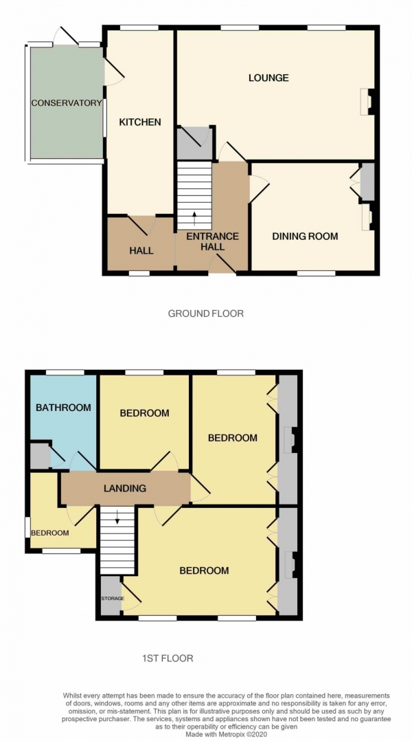 Floor Plan Image for 3 Bedroom Semi-Detached House for Sale in Walden House Road, Great Totham