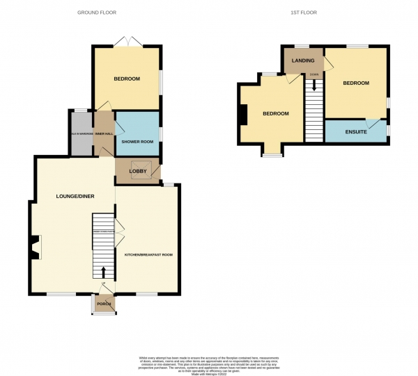 Floor Plan for 3 Bedroom Semi-Detached House for Sale in Mundon Road, Maldon, CM9, 6PW - Offers in Excess of &pound400,000