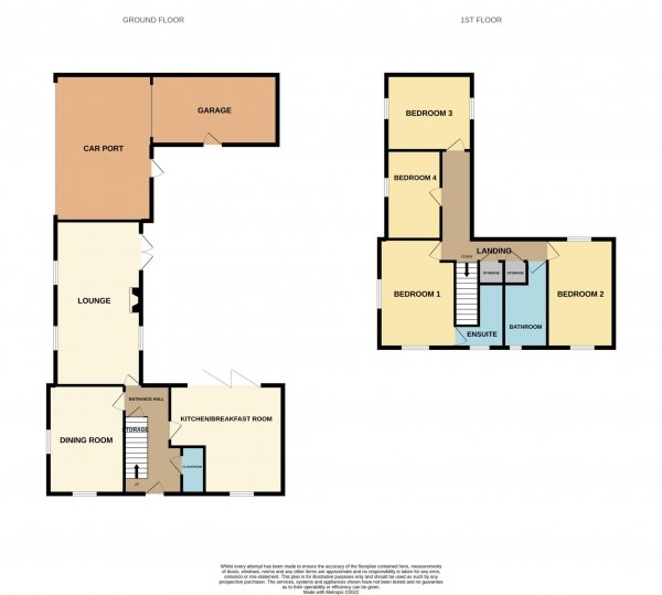 Floor Plan Image for 4 Bedroom Detached House for Sale in Fels Way, Mayland