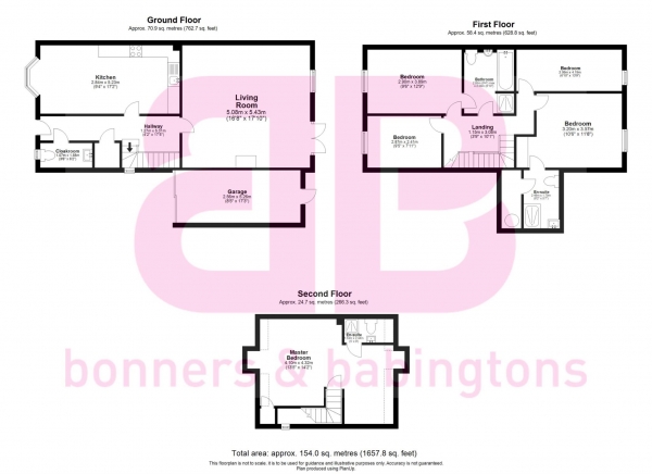 Floor Plan Image for 5 Bedroom Semi-Detached House to Rent in Chairmakers Close, Princes Risborough