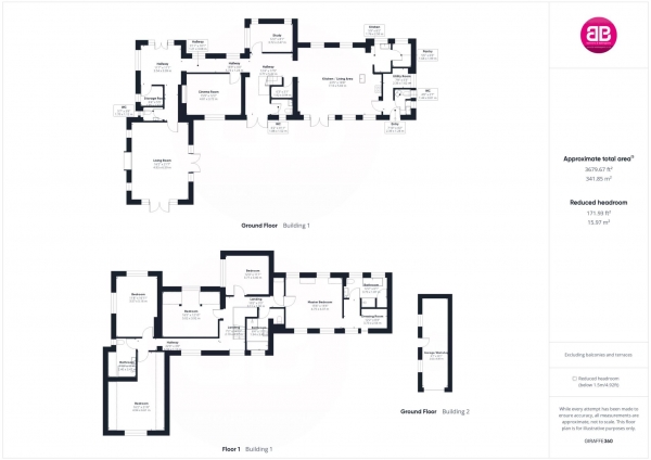 Floor Plan Image for 5 Bedroom Country House for Sale in Oddley Lane, Saunderton