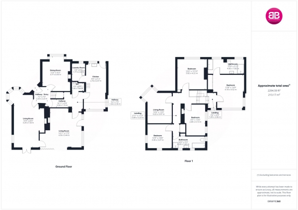 Floor Plan Image for 5 Bedroom Country House for Sale in Church Lane, Great Kimble