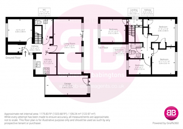 Floor Plan Image for 4 Bedroom Detached House for Sale in Chinnor - QUIET CLOSE - FLEXIBLE LIVING SPACE