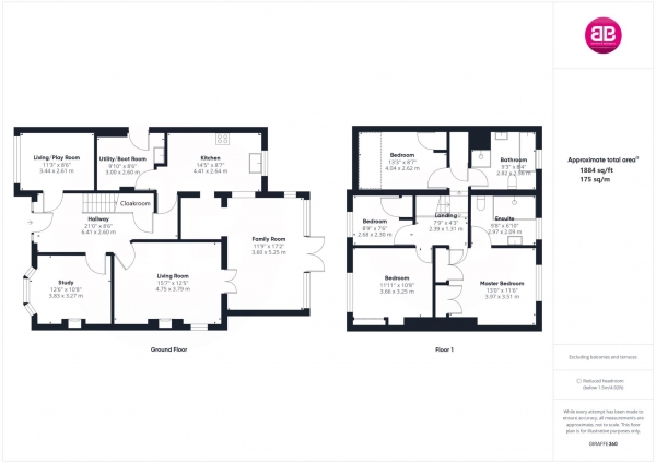 Floor Plan Image for 4 Bedroom Detached House for Sale in Oakley Road, Chinnor