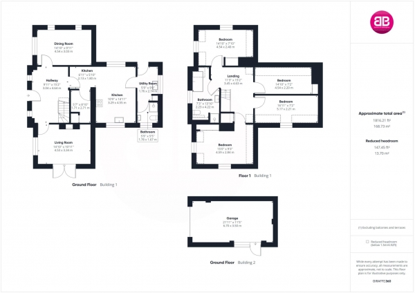 Floor Plan Image for 4 Bedroom Detached House for Sale in Watlington -Howe Rd