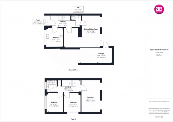 Floor Plan Image for 3 Bedroom Detached House for Sale in Middle Way, Chinnor