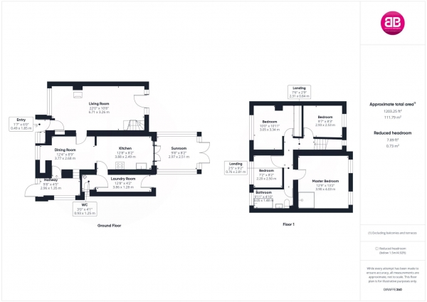 Floor Plan Image for 4 Bedroom End of Terrace House for Sale in City Road, Radnage