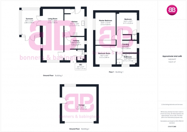 Floor Plan Image for 3 Bedroom Detached House for Sale in Salt Lane, Postcombe