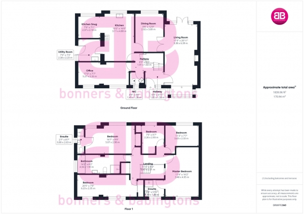 Floor Plan Image for 5 Bedroom Detached House for Sale in Beamish Way, Winslow