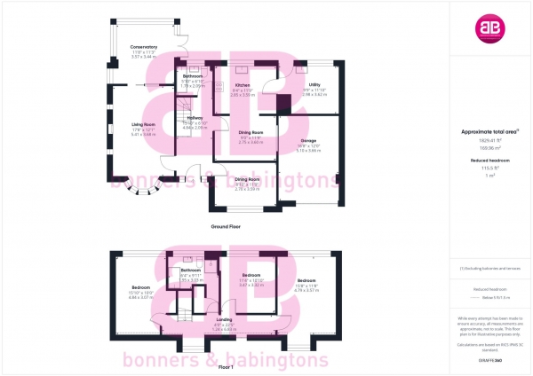 Floor Plan Image for 3 Bedroom Detached House for Sale in Green Lane, Radnage