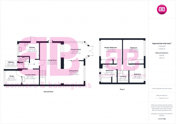 Floor Plan Image for 3 Bedroom Detached House for Sale in Hillwerke, Chinnor