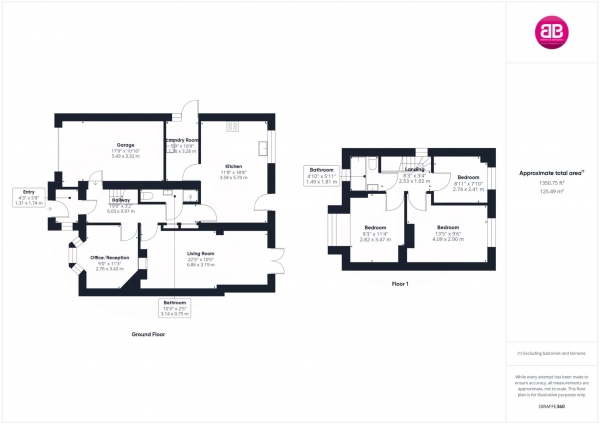 Floor Plan Image for 3 Bedroom Semi-Detached House for Sale in Green Lane, Radnage