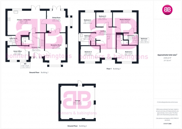 Floor Plan Image for 5 Bedroom Detached House for Sale in Lummas Mead, Chinnor