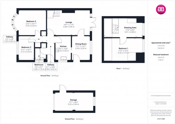 Floor Plan Image for 3 Bedroom Semi-Detached Bungalow for Sale in Bell Close, Princes Risborough - NO UPPER CHAIN!