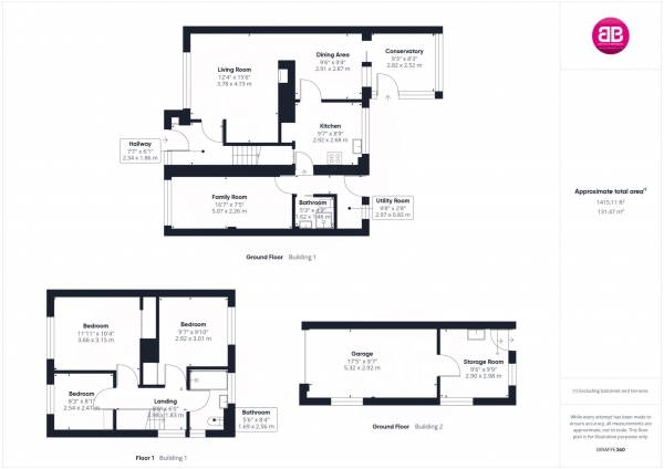 Floor Plan Image for 3 Bedroom Semi-Detached House for Sale in Broad Leys, Princes Risborough - NO UPPER CHAIN!