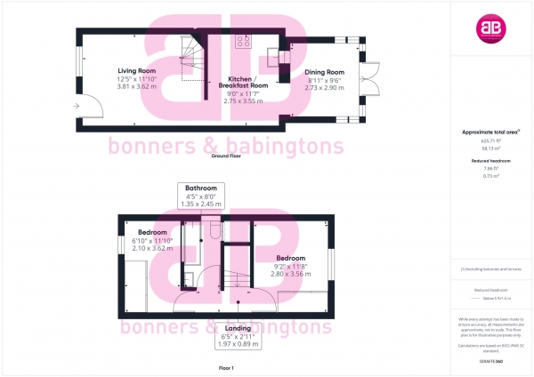 Floor Plan Image for 2 Bedroom Property for Sale in Standfield, Fairford Leys