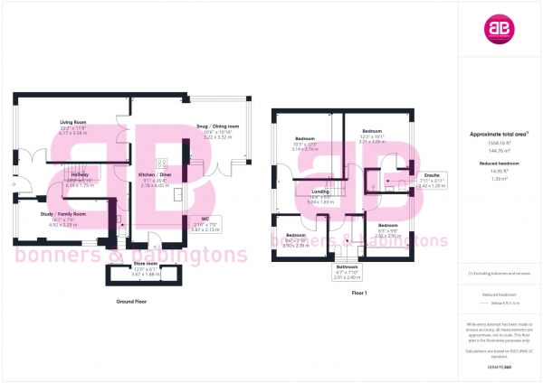 Floor Plan Image for 4 Bedroom Detached House for Sale in Stratton Road, Princes Risborough - WALKING DISTANCE TO TRAIN STATION