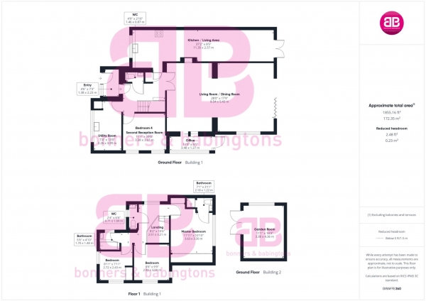 Floor Plan Image for 4 Bedroom Detached House for Sale in Hamilton Road, High Wycombe - A MUST SEE! MODERN LIVING!