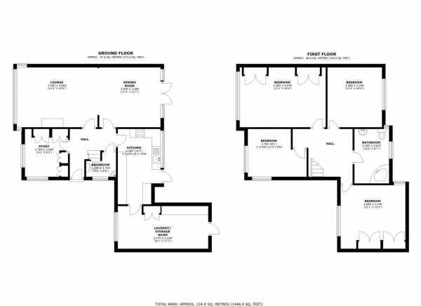 Floor Plan for 4 Bedroom Semi-Detached House to Rent in Galata Road, Barnes, SW13, 9NQ - £762 pw | £3300 pcm