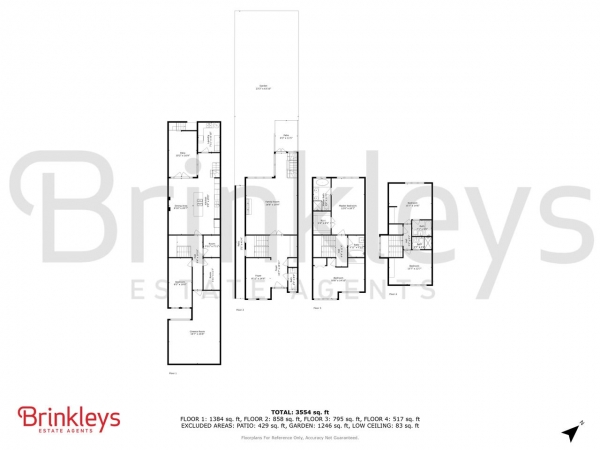 Floor Plan Image for 5 Bedroom Semi-Detached House to Rent in Arthur Road, London