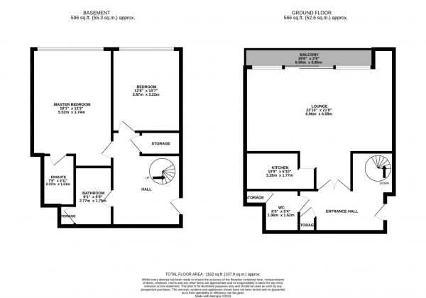 Floor Plan Image for 2 Bedroom Apartment for Sale in Leftbank, Spinningfields, Manchester