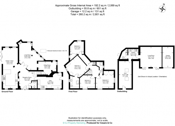 Floor Plan Image for 5 Bedroom Detached House for Sale in Aston Hill, Halton