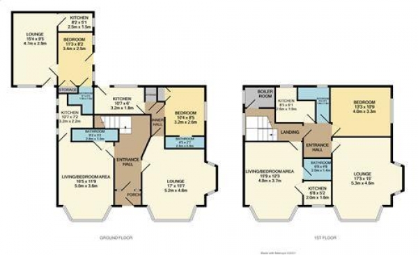 Floor Plan Image for 5 Bedroom Block of Apartments for Sale in Watson Road, Blackpool, FY4 2DB