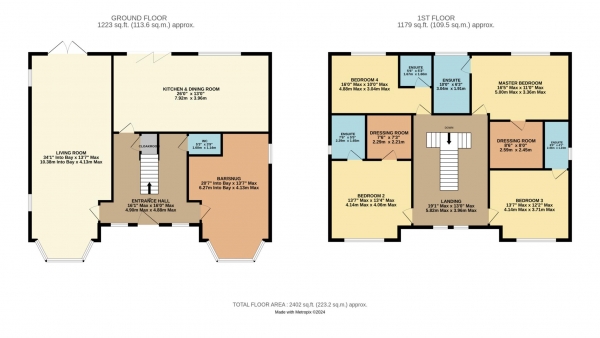 Floor Plan Image for 4 Bedroom Detached House for Sale in Willow Dene, Docky Pool Lane, Blackpool, FY4 5JG