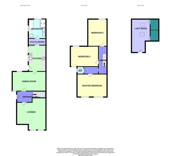 Floor Plan Image for 3 Bedroom Semi-Detached House for Sale in Clifford Road, Birkdale, Southport, Merseyside, PR8 4JR