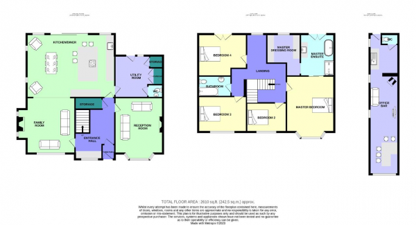 Floor Plan Image for 4 Bedroom Detached House for Sale in Blundell Drive, Birkdale, Southport, Merseyside, PR8 4RG