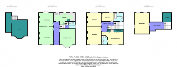 Floor Plan Image for 5 Bedroom Detached House for Sale in Liverpool Road, Birkdale, Southport, Merseyside, PR8 4NT