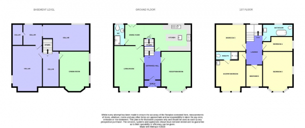 Floor Plan Image for 5 Bedroom Detached House for Sale in Liverpool Road, Birkdale, Southport, Merseyside, PR8 4BZ