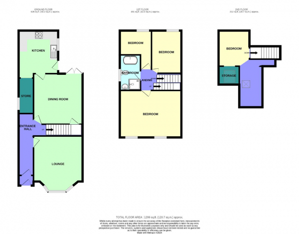 Floor Plan Image for 4 Bedroom Semi-Detached House for Sale in Cedar Street, Southport, Merseyside, PR8 6NQ