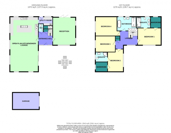 Floor Plan Image for 4 Bedroom Detached House for Sale in Liverpool Road, Birkdale, Southport, Merseyside, PR8 4DB