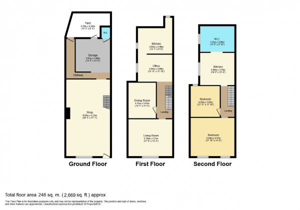 Floor Plan Image for Mixed Use for Sale in Wood Street, London, E17 3HX