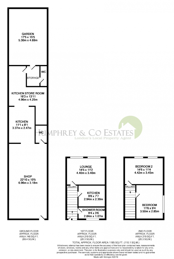Floor Plan Image for Mixed Use for Sale in Balaam Street, London, E13 8EB