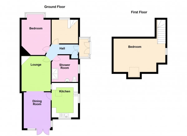 Floor Plan Image for 3 Bedroom Semi-Detached Bungalow for Sale in Southcroft Road, Gosport, Hampshire.