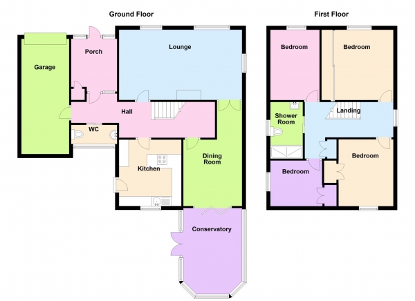 Floor Plan Image for 4 Bedroom Detached House for Sale in Beechcroft Road, Alverstoke