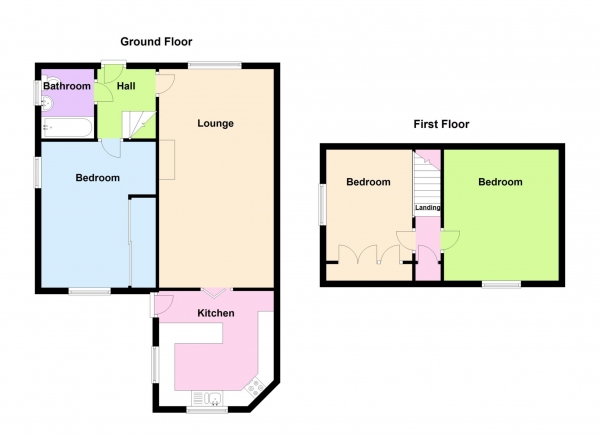 Floor Plan Image for 3 Bedroom Semi-Detached House for Sale in Masten Crescent, Rowner