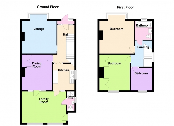 Floor Plan Image for 3 Bedroom Semi-Detached House for Sale in Elson Road, Elson