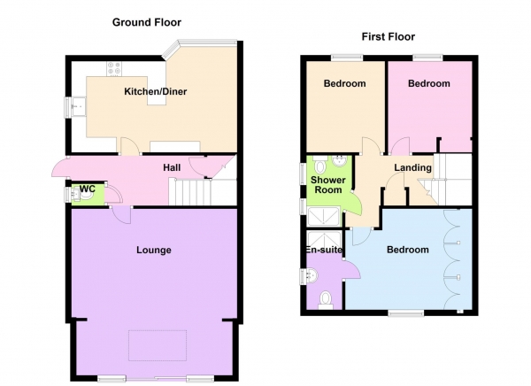 Floor Plan Image for 3 Bedroom Semi-Detached House for Sale in Privett Road, Alverstoke