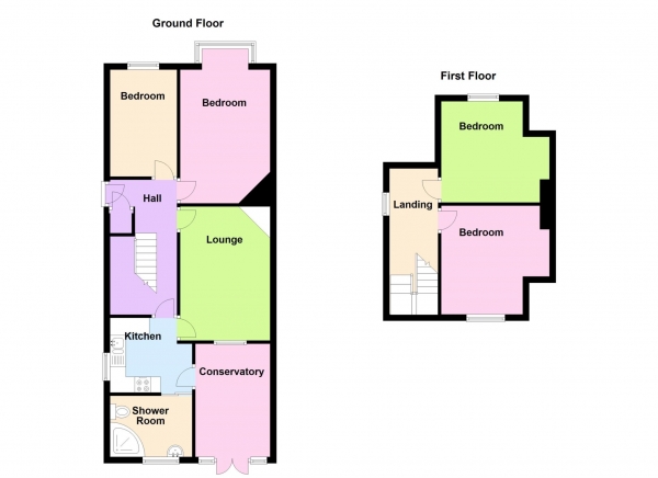 Floor Plan Image for 4 Bedroom Semi-Detached House for Sale in Malvern Road, Gosport