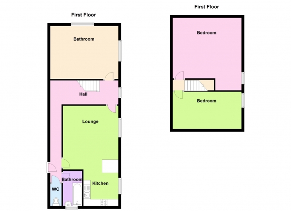 Floor Plan Image for 3 Bedroom Flat for Sale in Brockhurst Road, Gosport