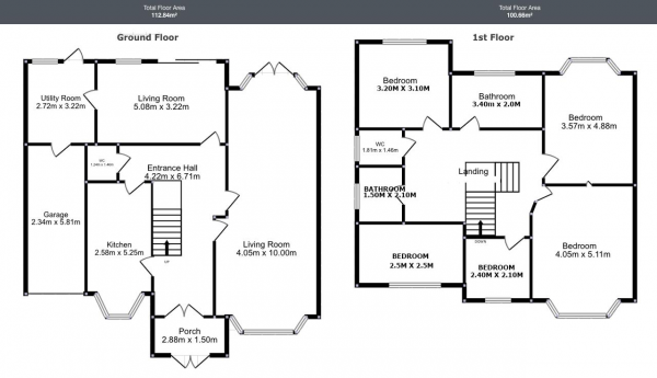 Floor Plan Image for 5 Bedroom Semi-Detached House for Sale in Penshurst Gardens, Edgware, HA8 9TP